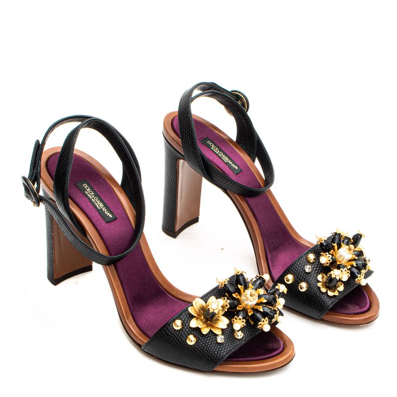 Sandalia-Dolce---Gabbana-Pedraria-Preta