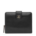 Carteira-Chanel-Couro-Preto