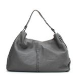 Bolsa-Bottega-Veneta-Couro-Cinza
