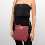 Bolsa-Prada-Crossbody-Couro-Vinho