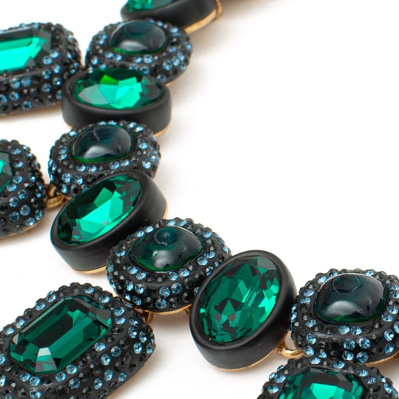 Colar-Oscar-de-Renta-Pedras-Verde