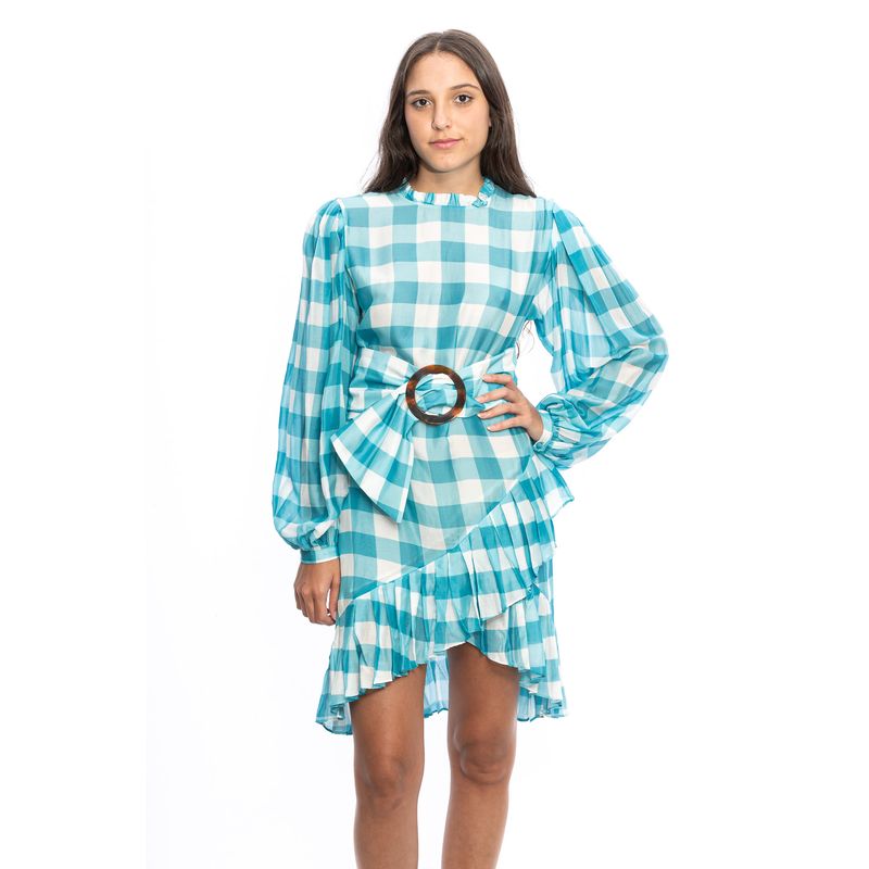 Vestido-Adriana-Degreas-Vichy-Azul