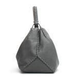 Bolsa-Bottega-Veneta-Couro-Cinza