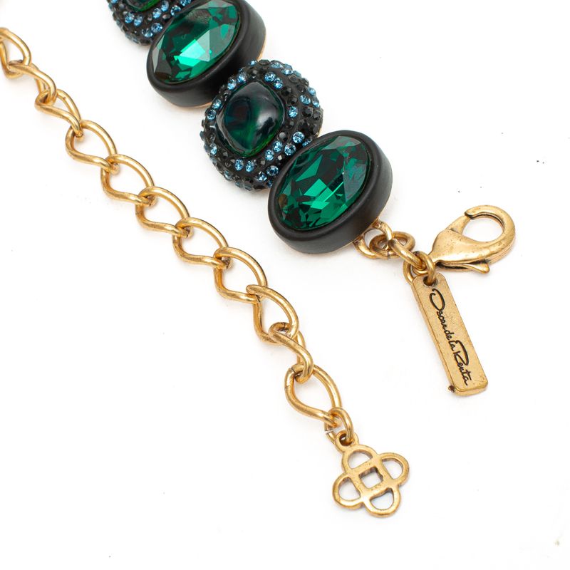 Colar-Oscar-de-Renta-Pedras-Verde
