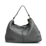 Bolsa-Bottega-Veneta-Couro-Cinza
