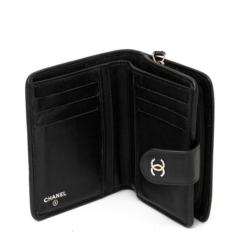Carteira-Chanel-Couro-Preto