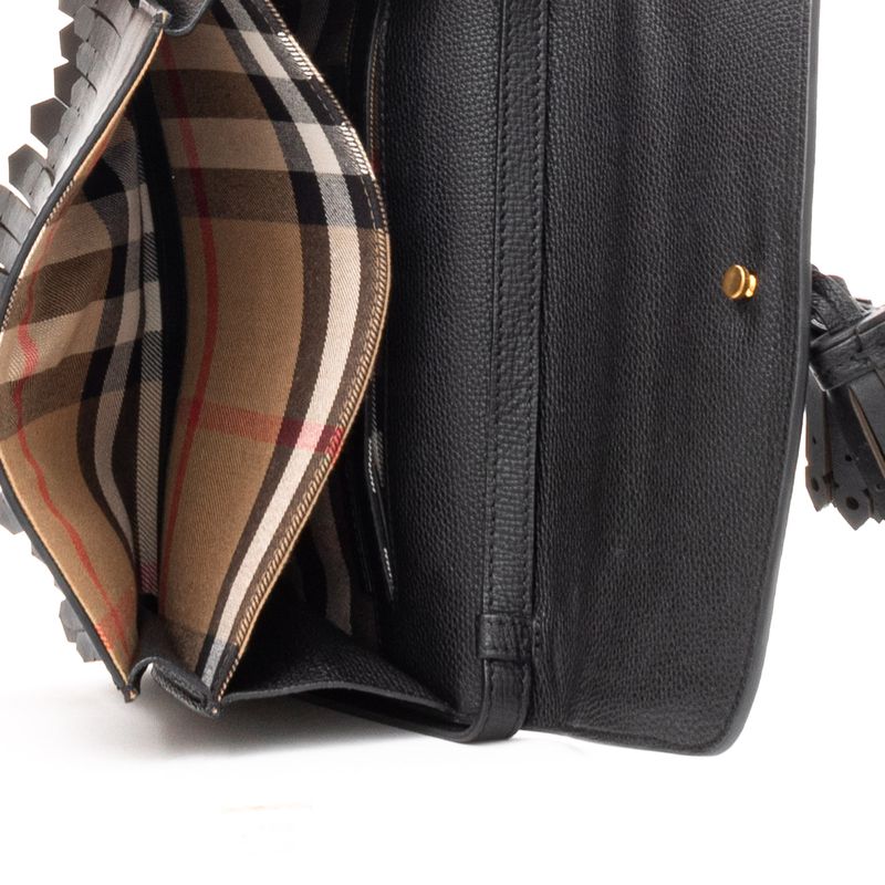 Bolsa-Burberry-Macken-Couro-Preto