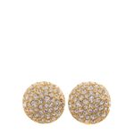 Brincos-Swarovski-Cravejado-Redondo-Dourado