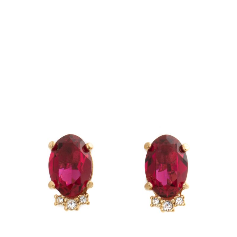 Brincos-de-Pressao-Christian-Dior-Cristal-Rosa