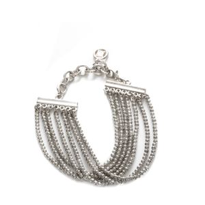 Pulseira Givenchy Prateada Sete Fios