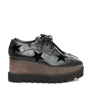 Plataforma Stella McCartney Elyse Star Preta