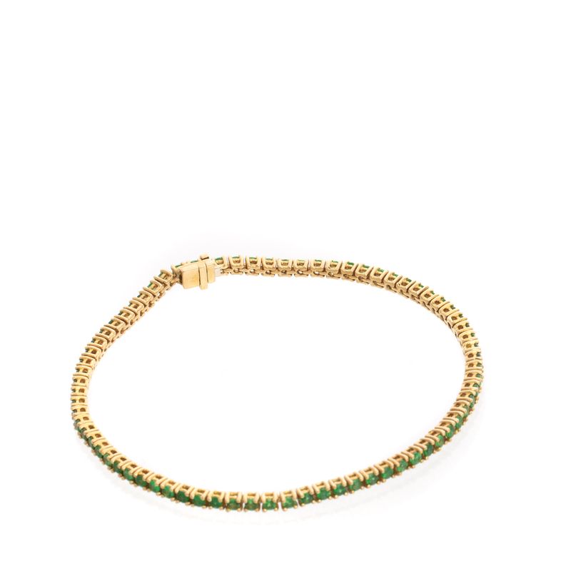 Pulseira-Ouro-Amarelo-e-Tsavoritas