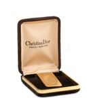 Money-Clip-Christian-Dior-Dourado