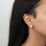 Brincos-Swarovski-Meia-Argola-Cravejada-Dourada