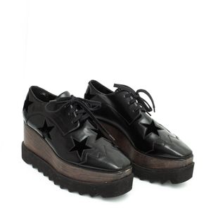 Plataforma Stella McCartney Elyse Star Preta
