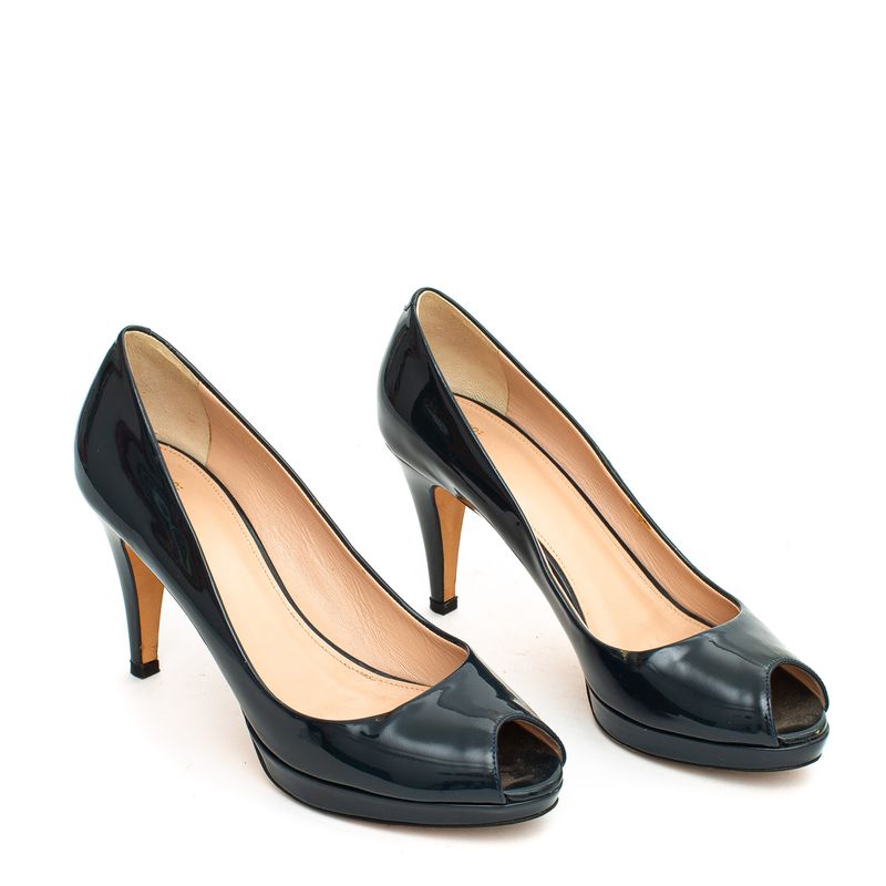 Peep-Toe-Hugo-Boss-Verniz-Azul-Marinho