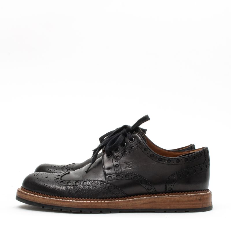 Sapato-Social-Louis-Vuitton-Oxford-Verniz-Preto