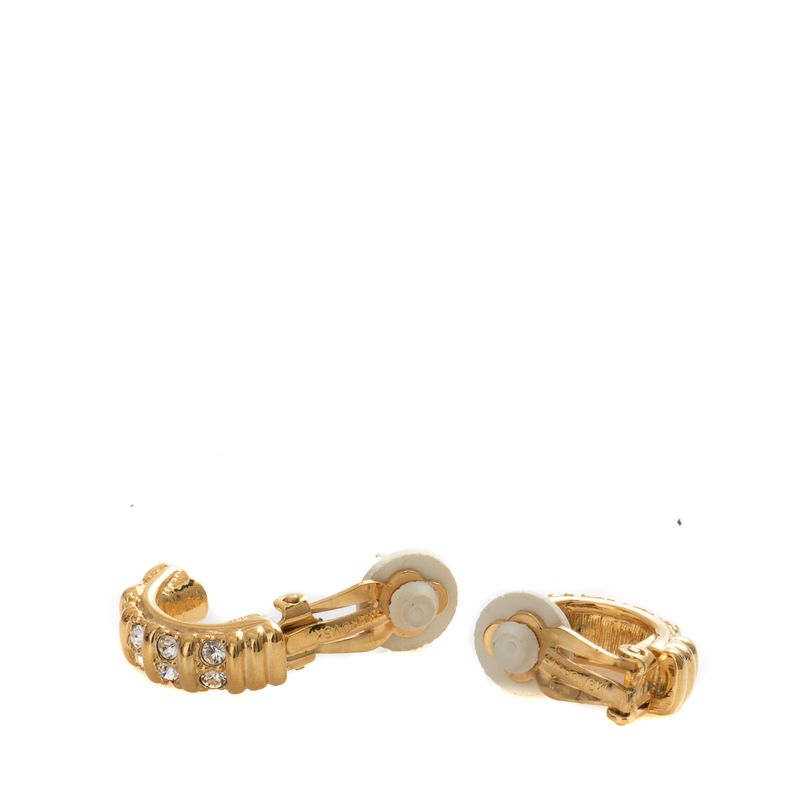 Brincos-de-Pressao-Swarovski-Cravejado-Dourado