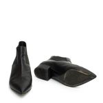 Ankle-Boot-Hugo-Boss-Couro-Preto