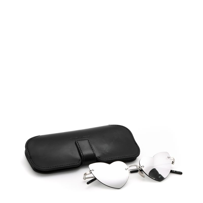 Oculos-Saint-Laurent-Loulou-Espelhado-Pequeno