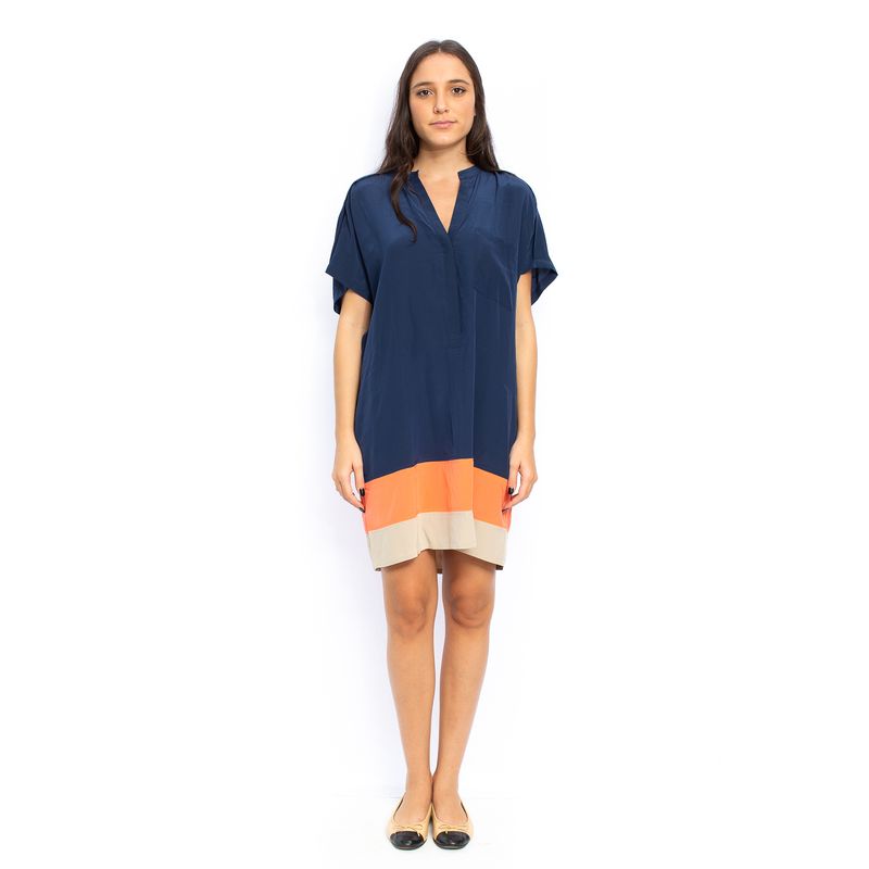 Vestido-BCBG-Azul-Marinho