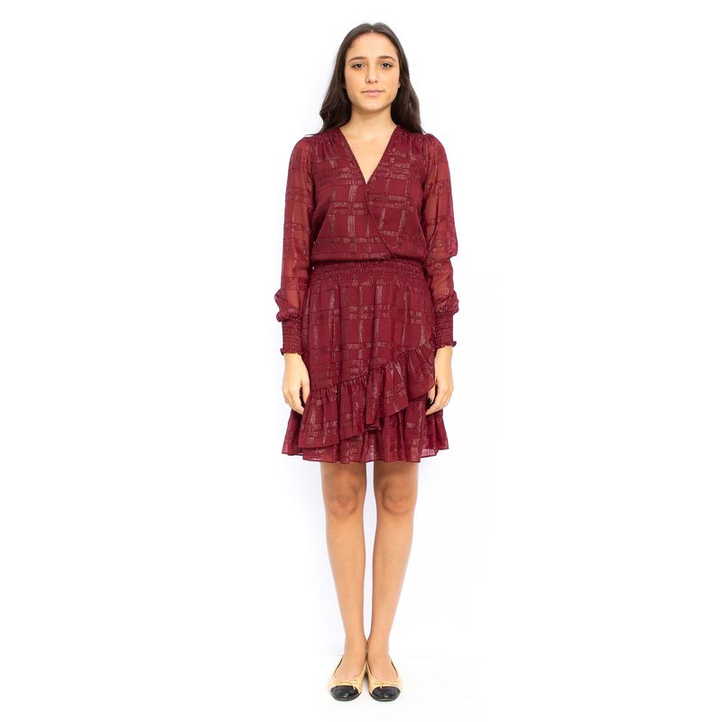 Vestido-Michael-Kors-Vinho