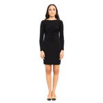 Vestido-Michael-Kors-Preto-Manga-Longa