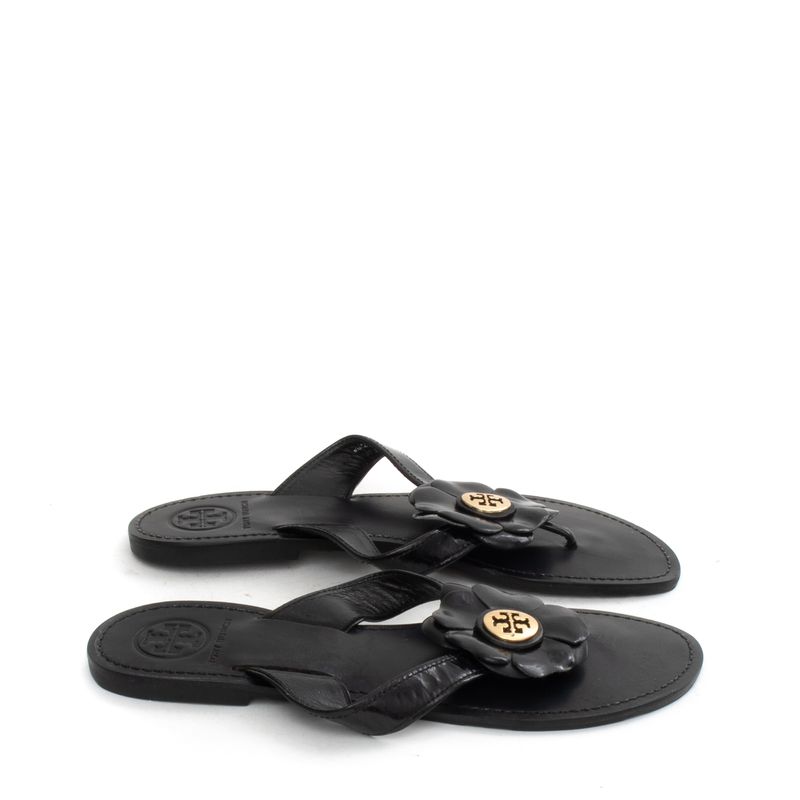 Sandalia-Rasteira-Tory-Burch-Flor-Preta