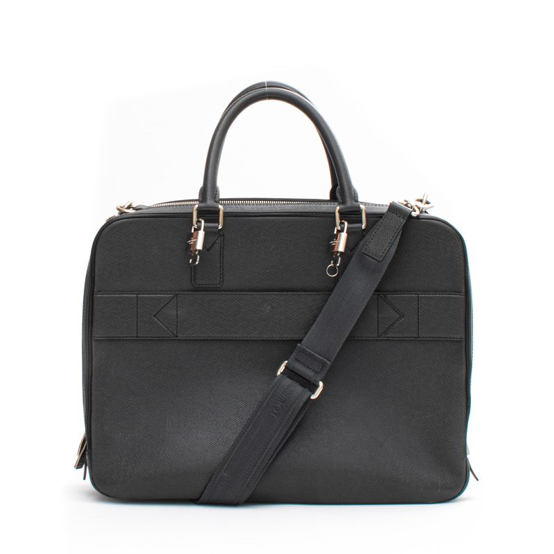 Pasta-Louis-Vuitton-Couro-Taiga-Preto