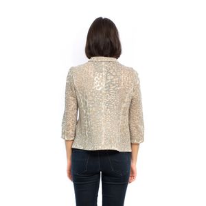 Blazer Giorgio Armani Telado Cinza