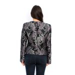 Blazer-Armani-Collezioni-Preto-Floral