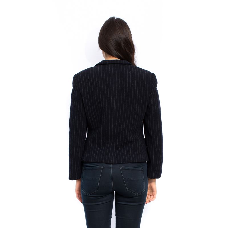 Blazer-Armani-Collezioni-Preto-Riscado