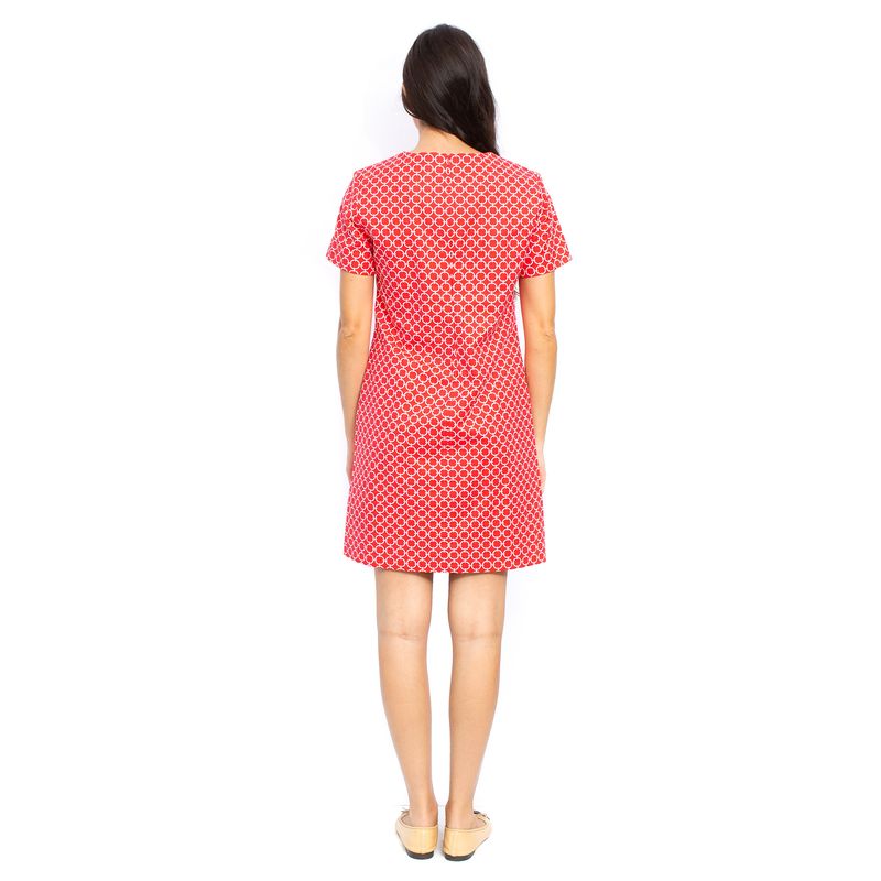 Vestido-Michael-Kors-Vermelho-Estampado