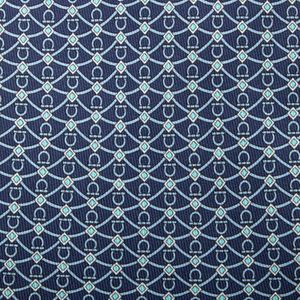 Gravata Salvatore Ferragamo Estampa Azul