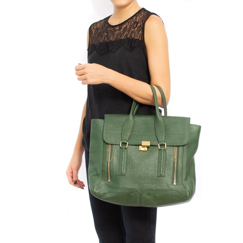 Bolsa-Phillip-Lim-Couro-Verde