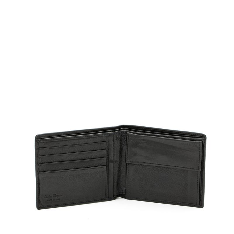 Carteira-Salvatore-Ferragamo-Couro-Preto