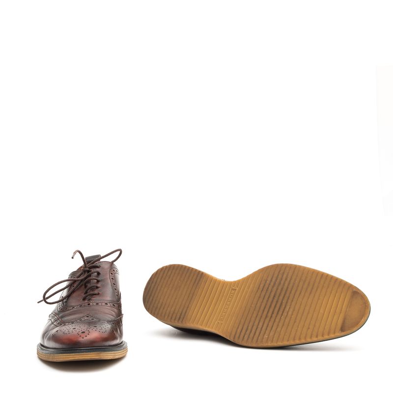 Sapato-Burberry-Couro-Marrom