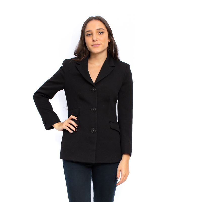 Blazer-Versace-Preto-Vintage