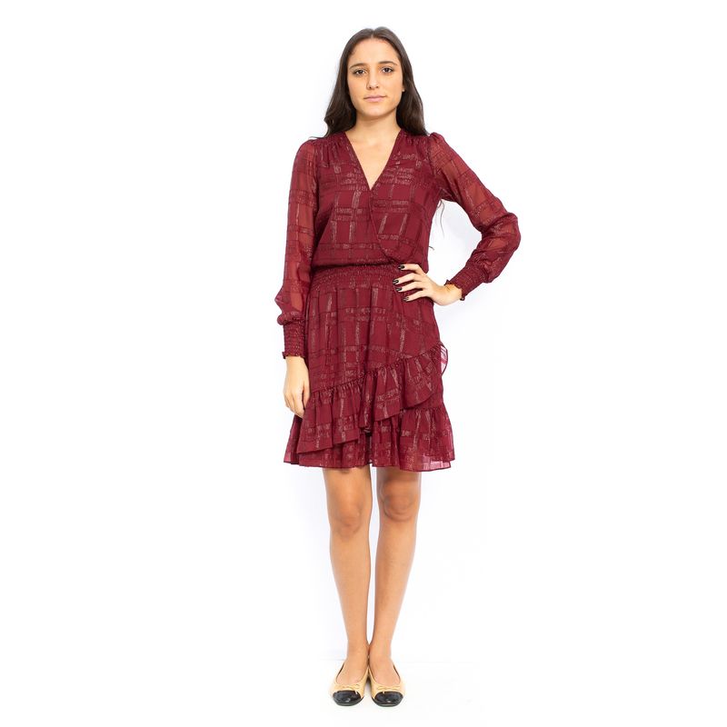 Vestido-Michael-Kors-Vinho