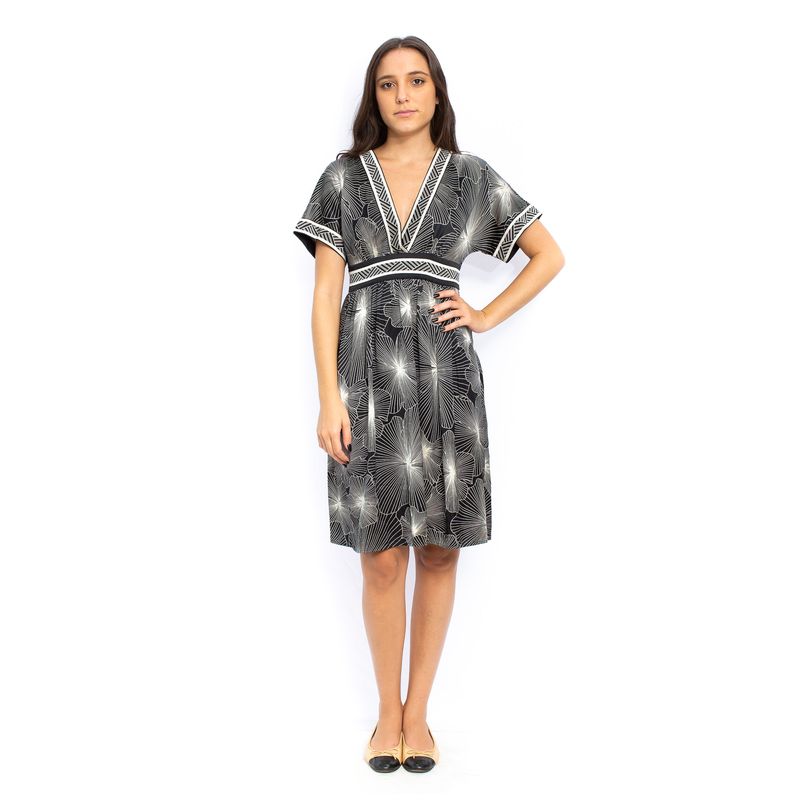 Vestido-BCBG-Seda-Preto-e-Branco