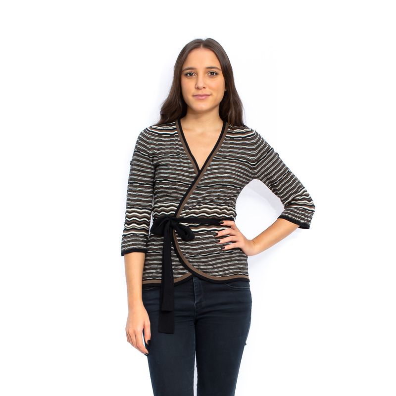 Casaquinho-BCBG-Estampado-Preto-e-Branco