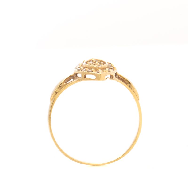 Anel-Vintage-Ouro-Amarelo-e-Brilhantes