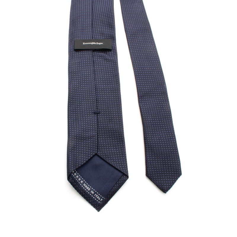 Gravata-Ermenegildo-Zegna-Azul-Marinho