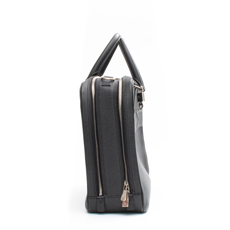 Pasta-Louis-Vuitton-Couro-Taiga-Preto