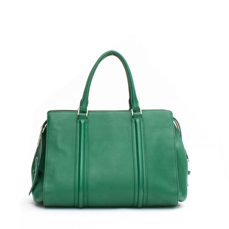 Bolsa-Hugo-Boss-Couro-Verde