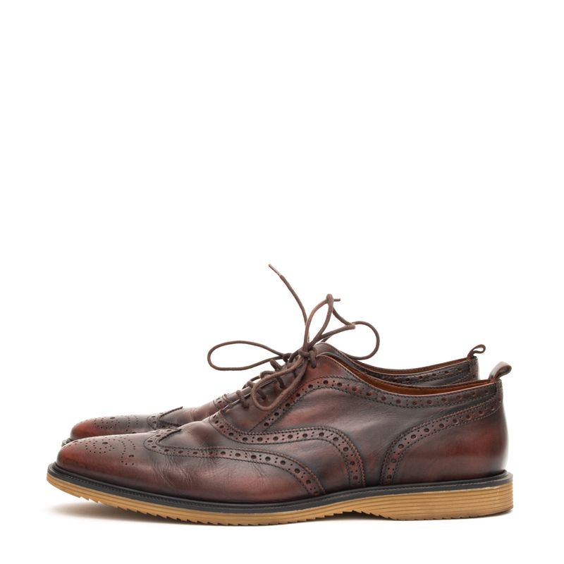 Sapato-Burberry-Couro-Marrom