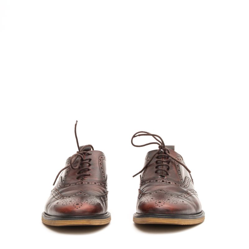 Sapato-Burberry-Couro-Marrom