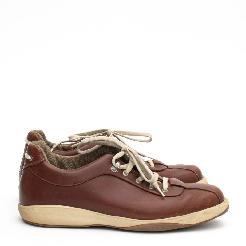 Sapato-Salvatore-Ferragamo-Couro-Marrom