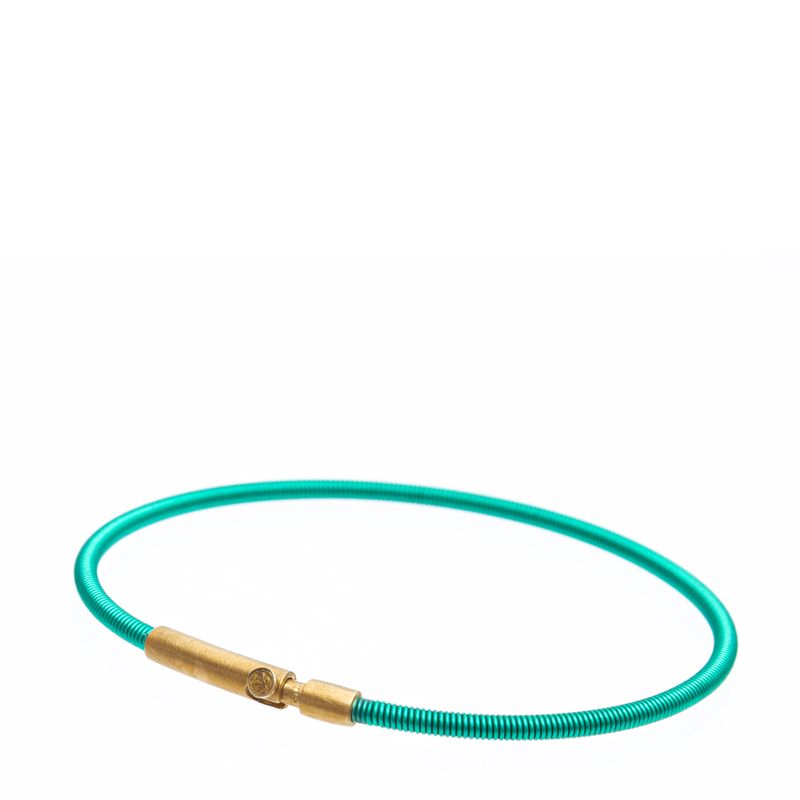 Pulseira-Antonio-Bernardo-Verde-Ouro-Infantil
