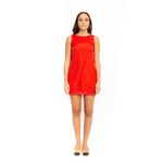 Vestido-Armani-Exchange-Seda-Vermelha